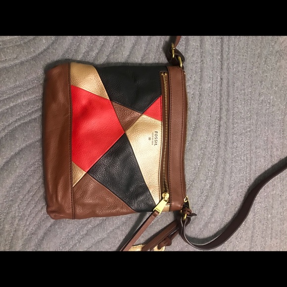 Fossil Handbags - Fossil leather crossbody